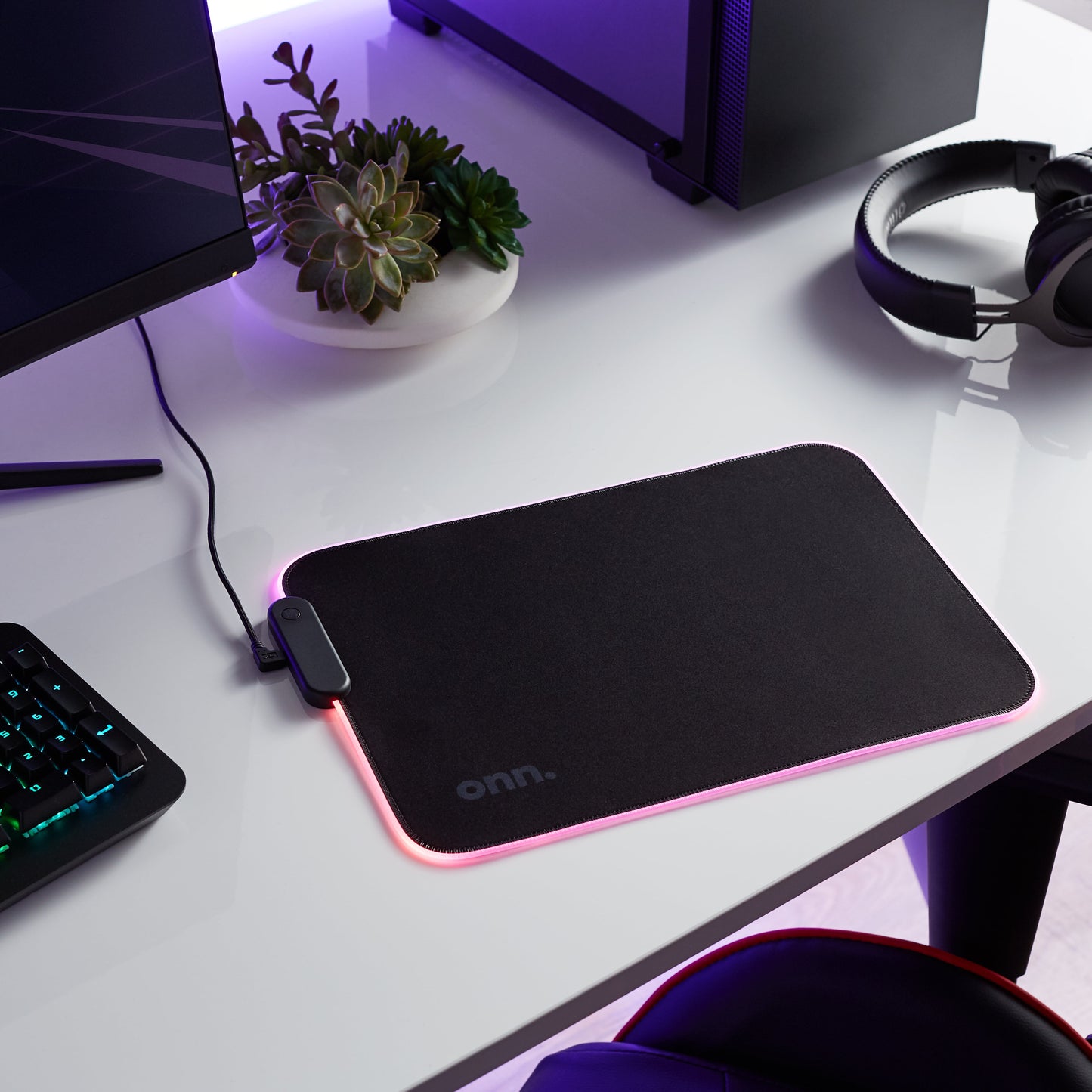 Onn Gaming LED Mouse Pad