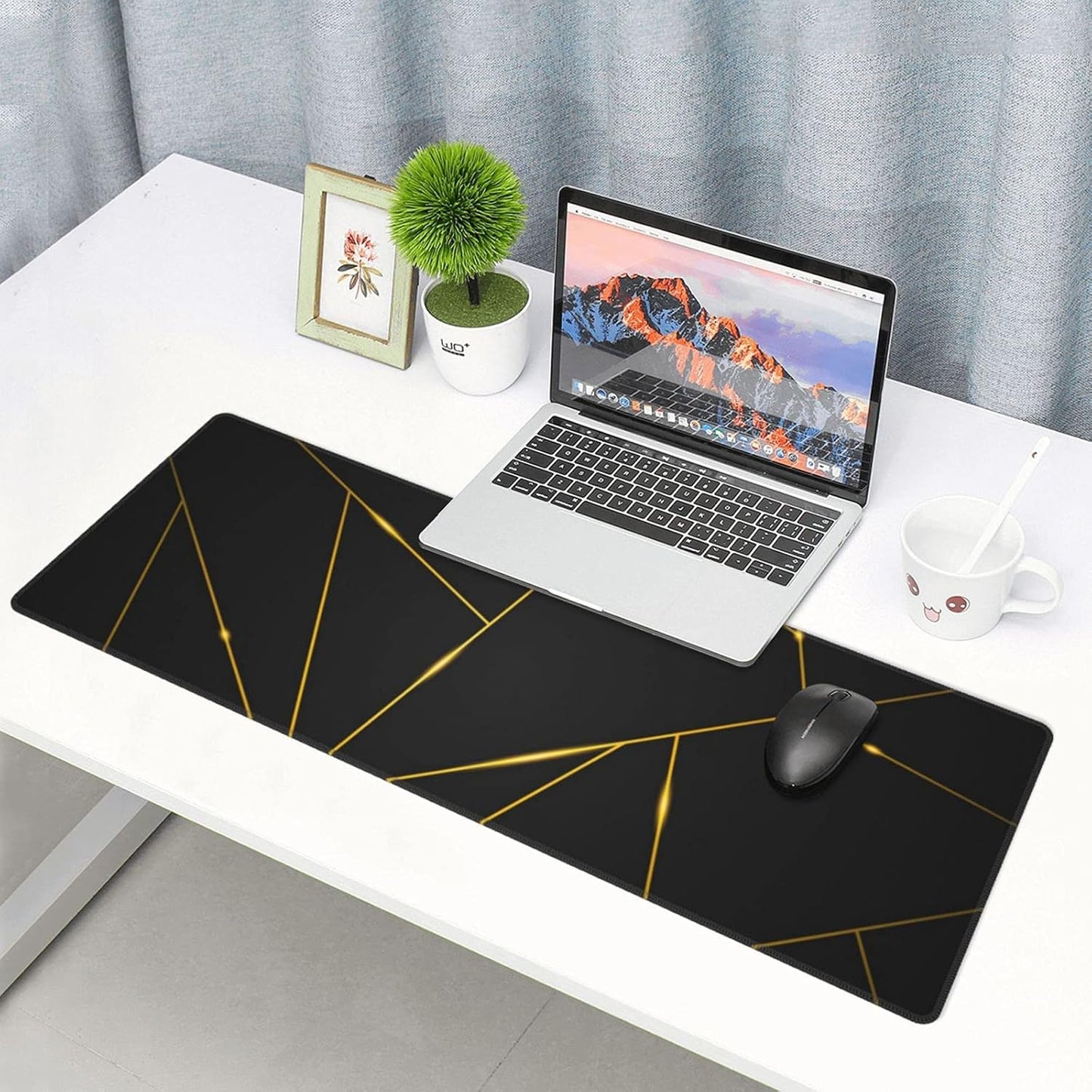 Gold Gaming Mouse Pad 